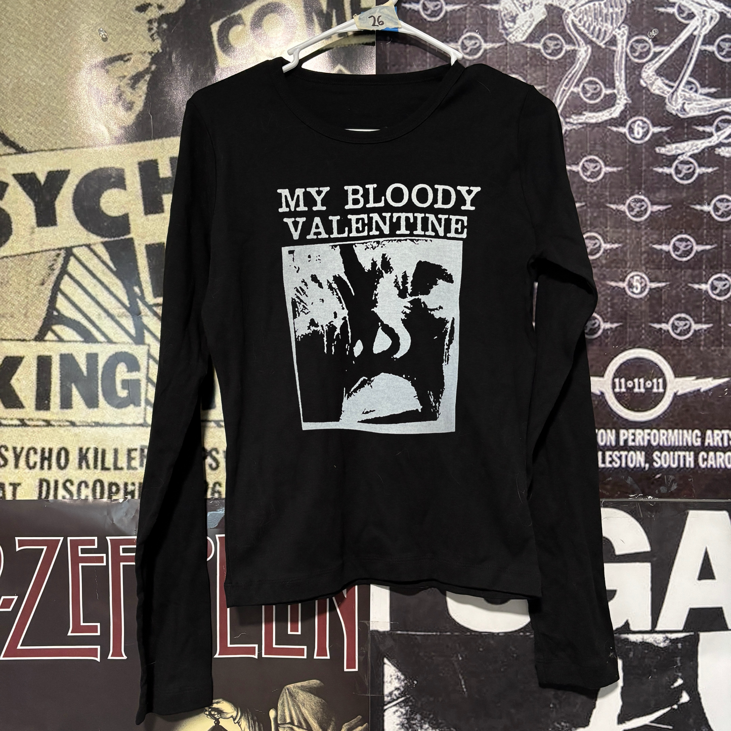 My bloody valentine black baby long sleeve