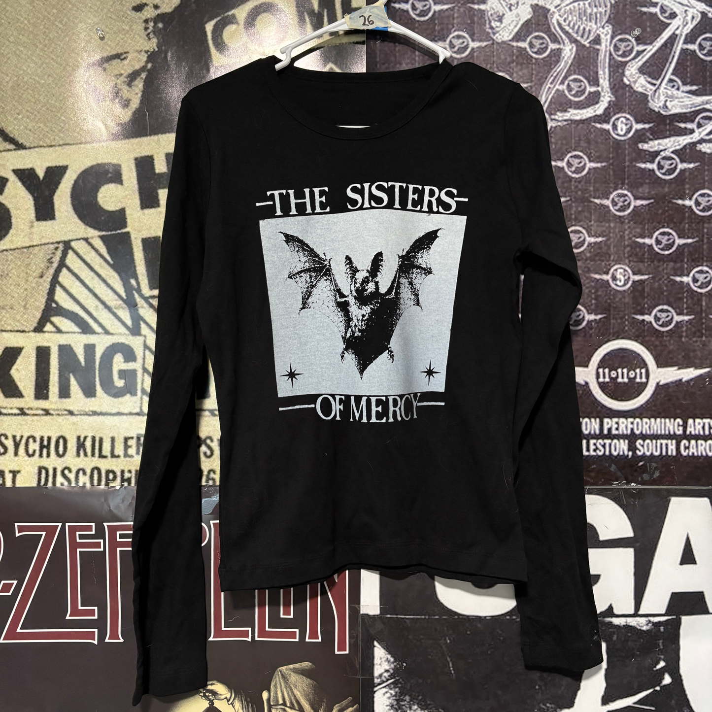 Sisters of mercy black baby long sleeve