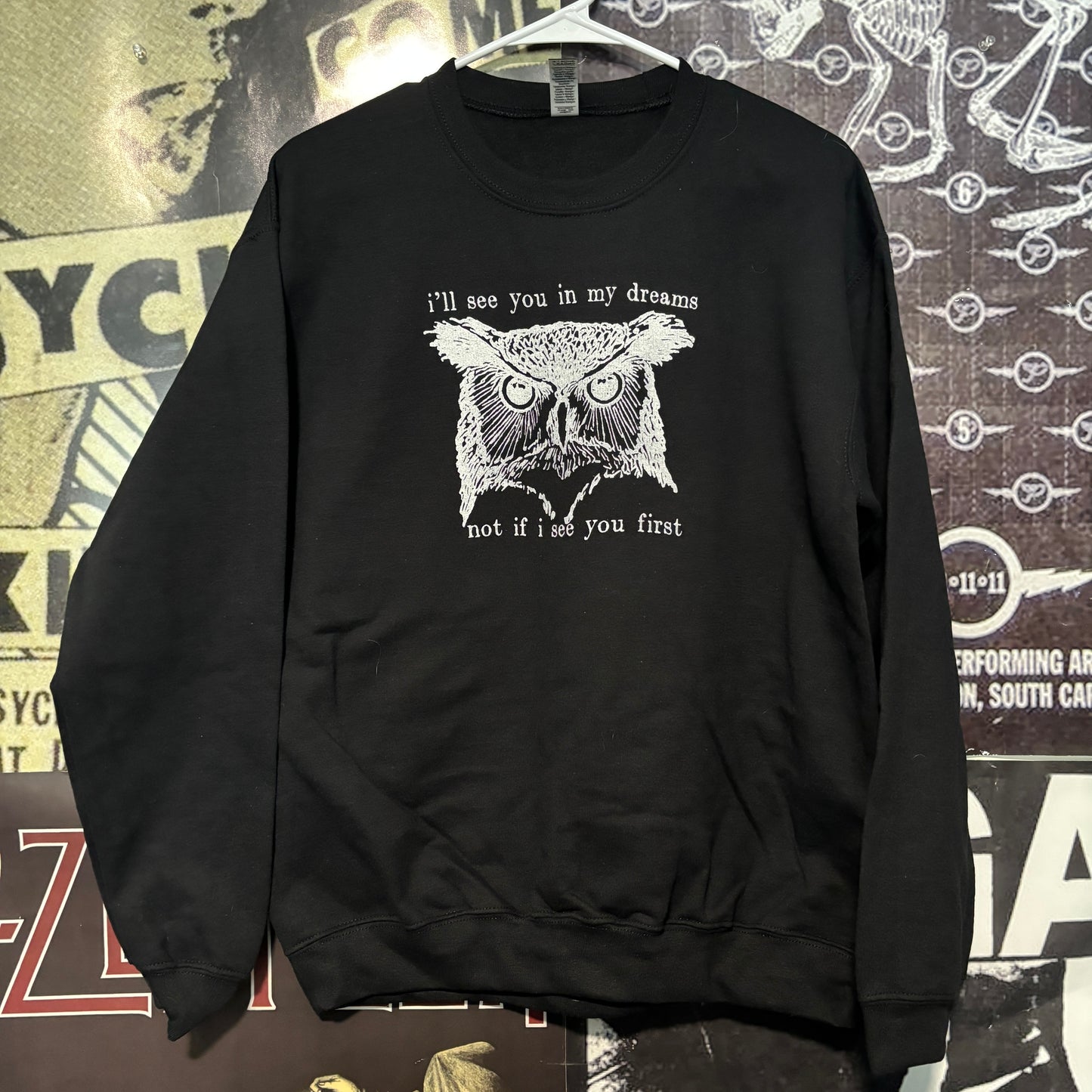 Twin peaks dreams black sweatshirt