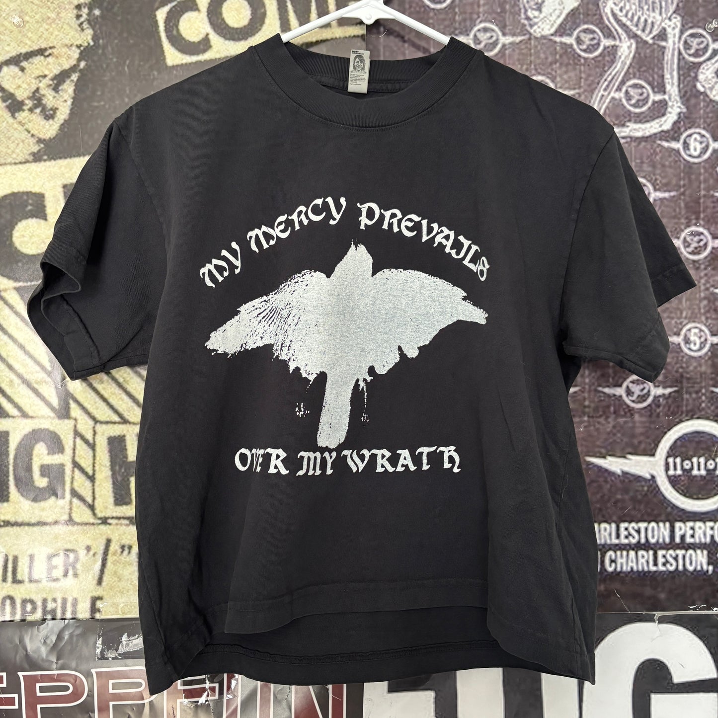 Walking dead mercy black boxy tee