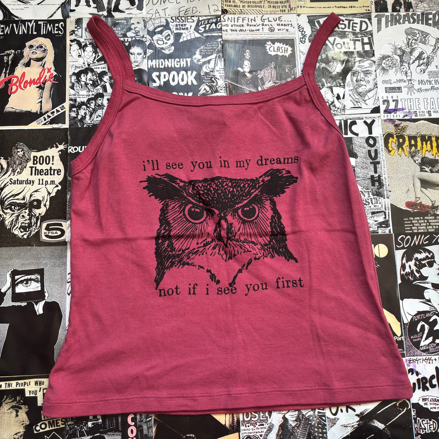 Twin peaks red tank LAR/XL