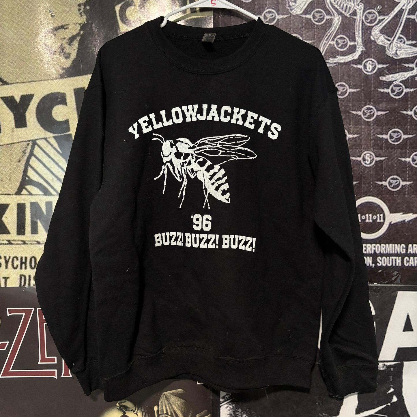 Yellowjackets black sweatshirt