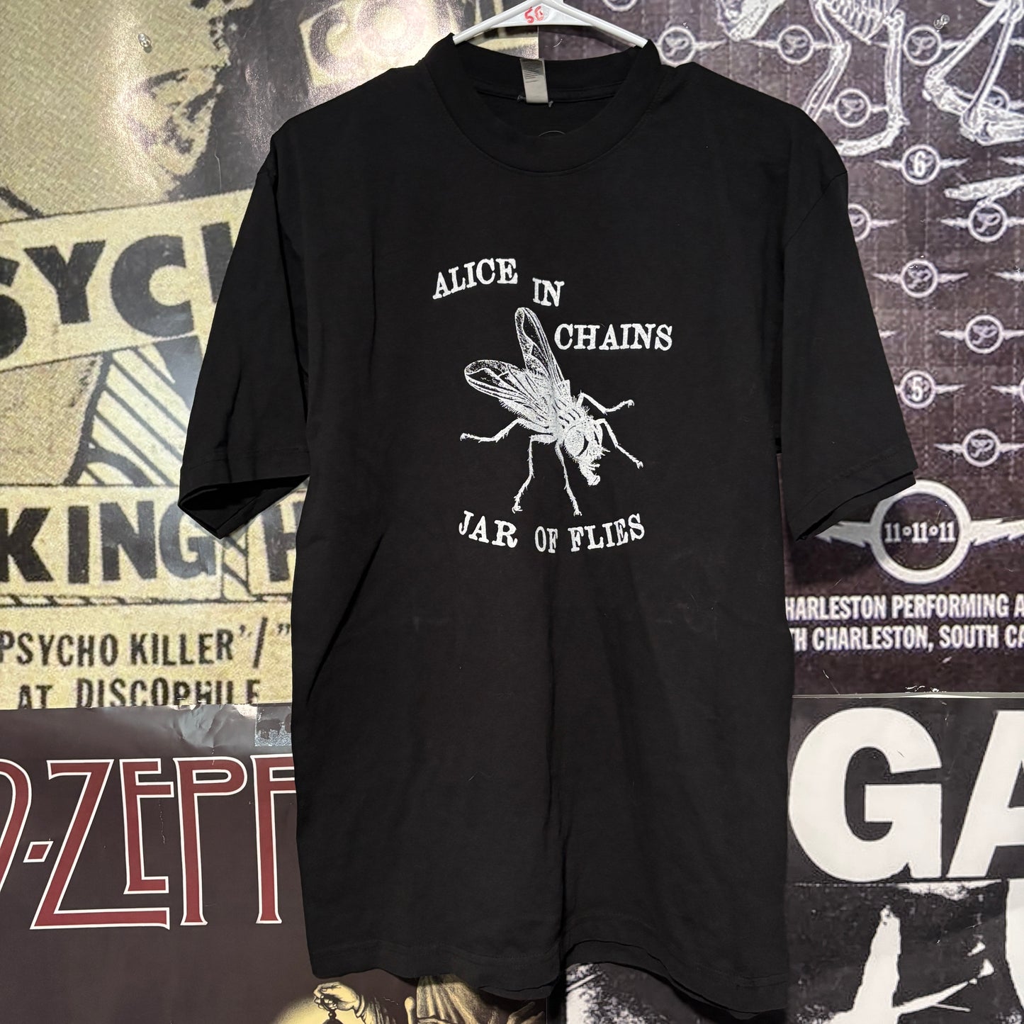 Alice In Chains black full size tee