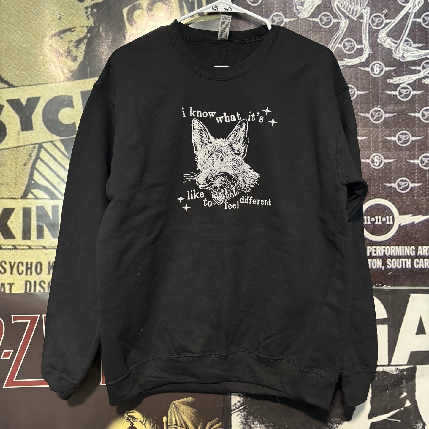 Fantastic fox black sweatshirt