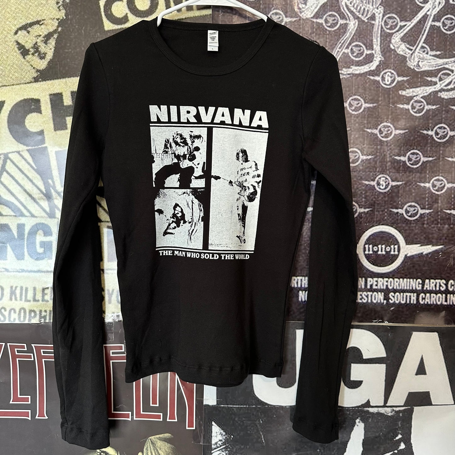 Nirvana black baby long sleeve