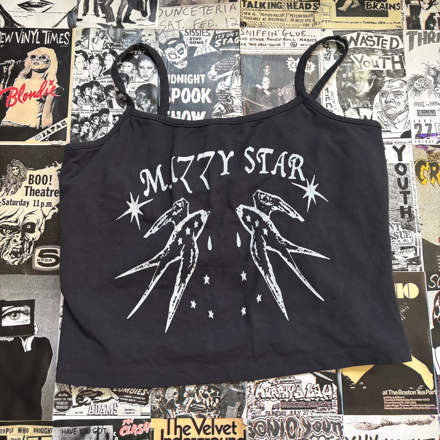 Mazzy star grey tank sm/med