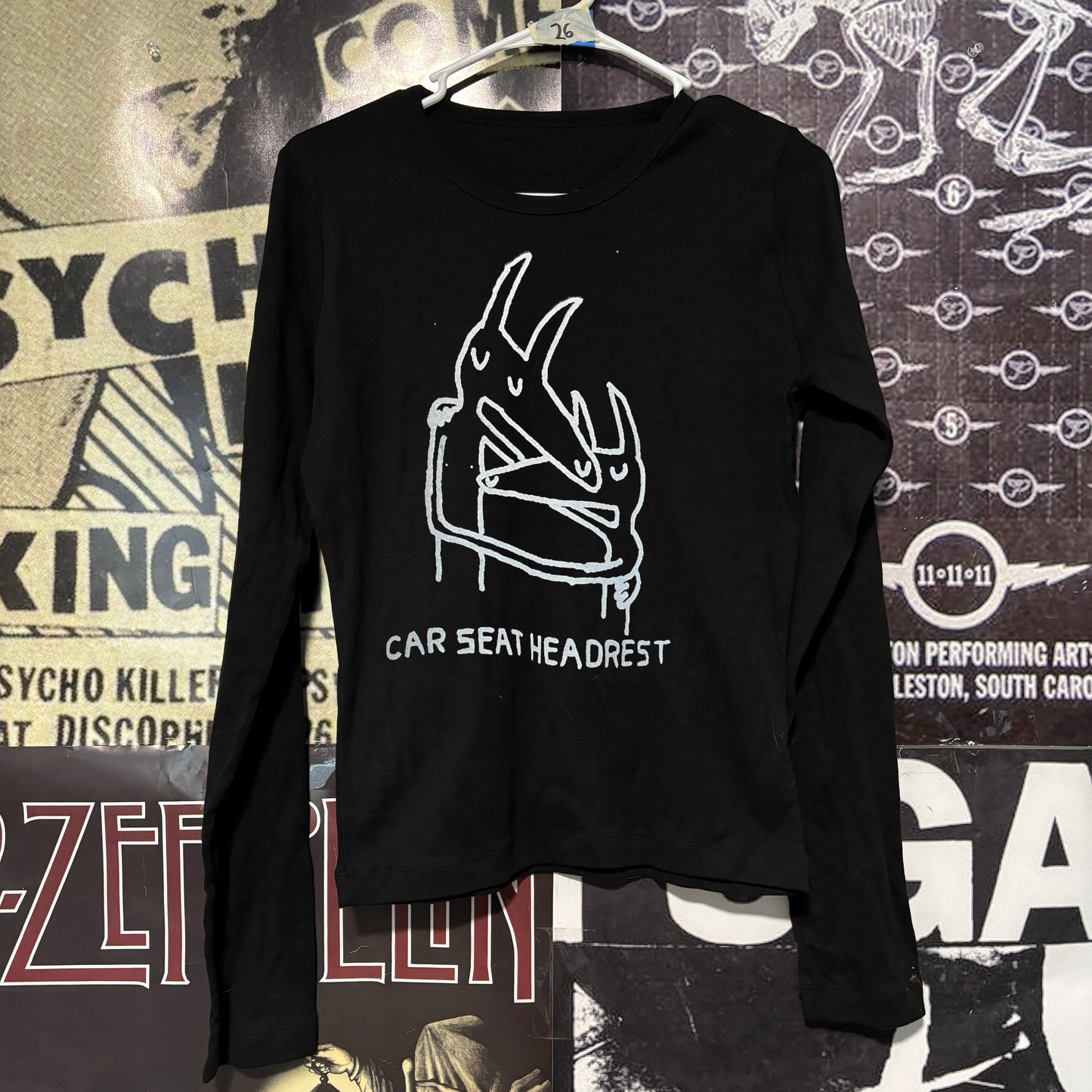 Car seat headrest black baby long sleeve
