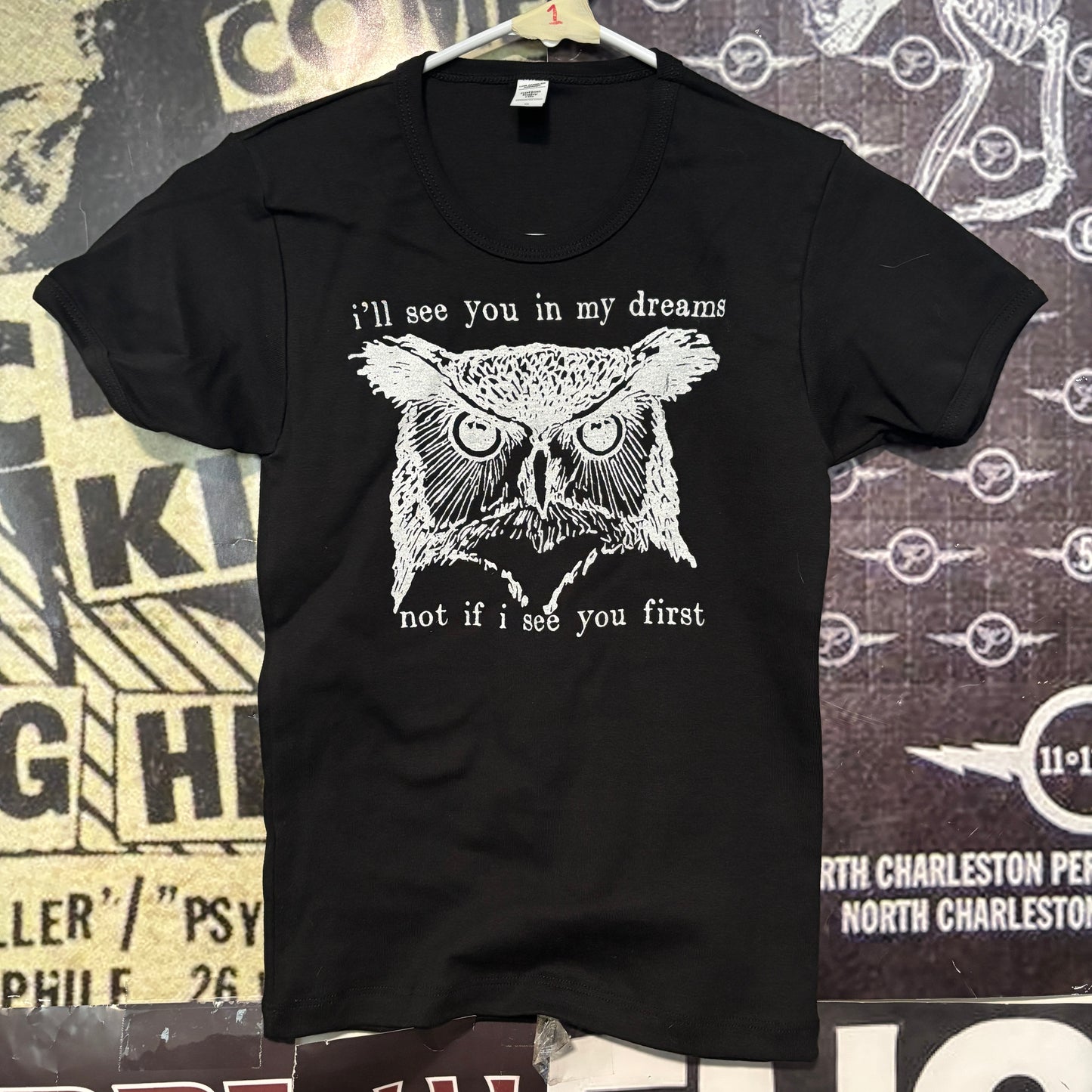 Twin peaks dreams black long baby tee