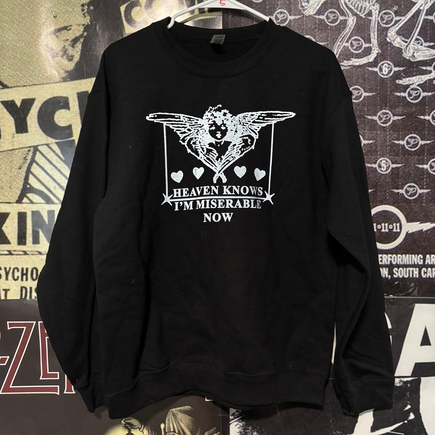 The smiths heaven black sweatshirt