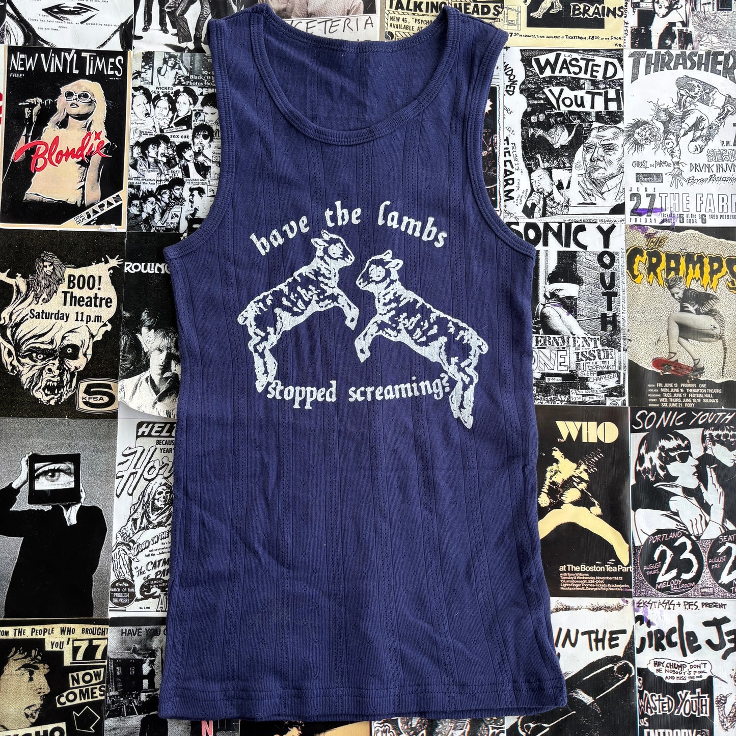 Silence lambs navy tank SM/MED