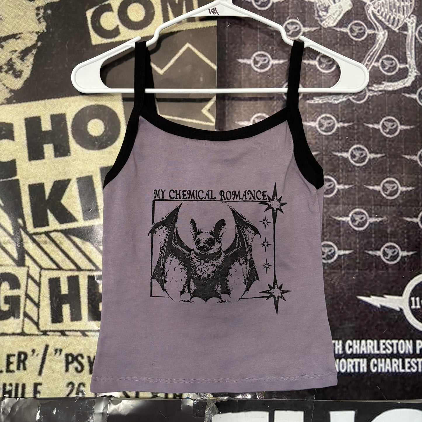 My chemical romance purple ringer tank