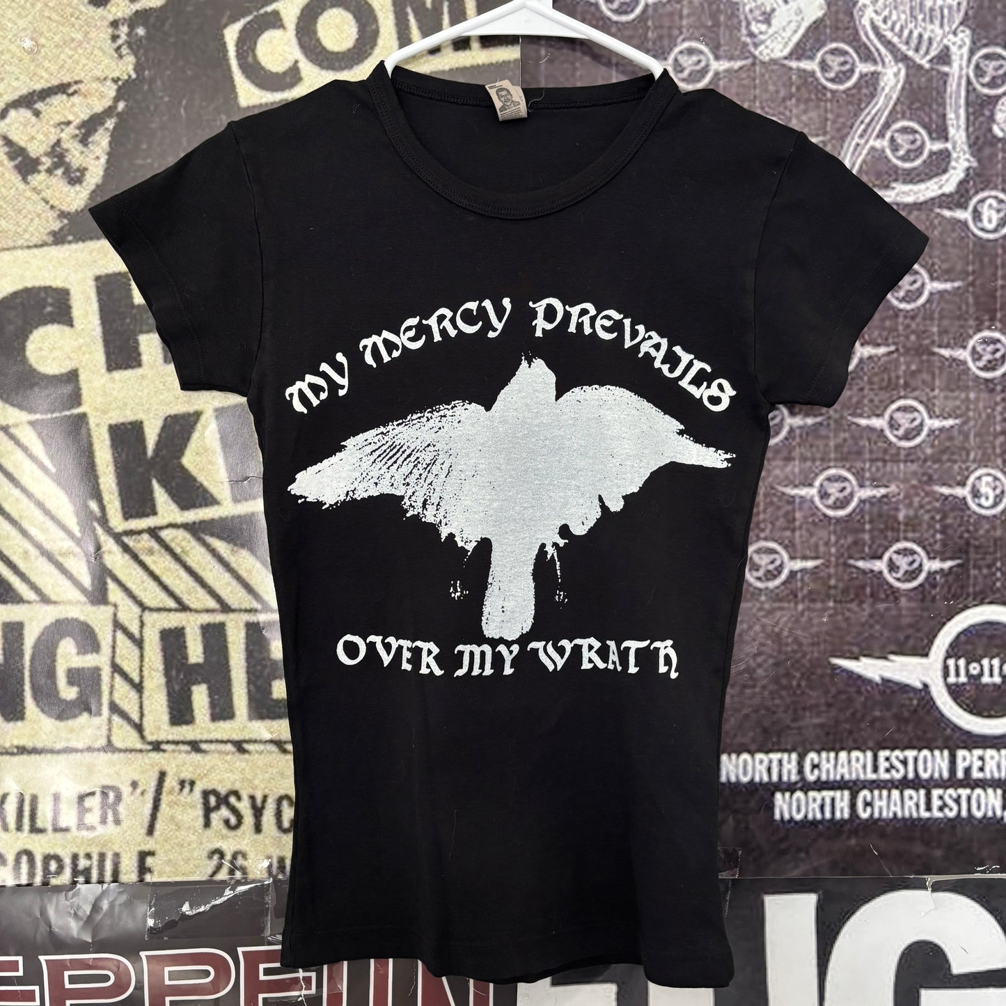 Walking dead mercy black babydoll tee