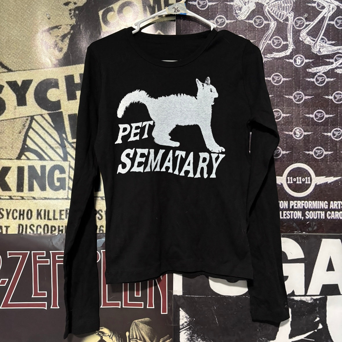 Pet sematary black baby long sleeve
