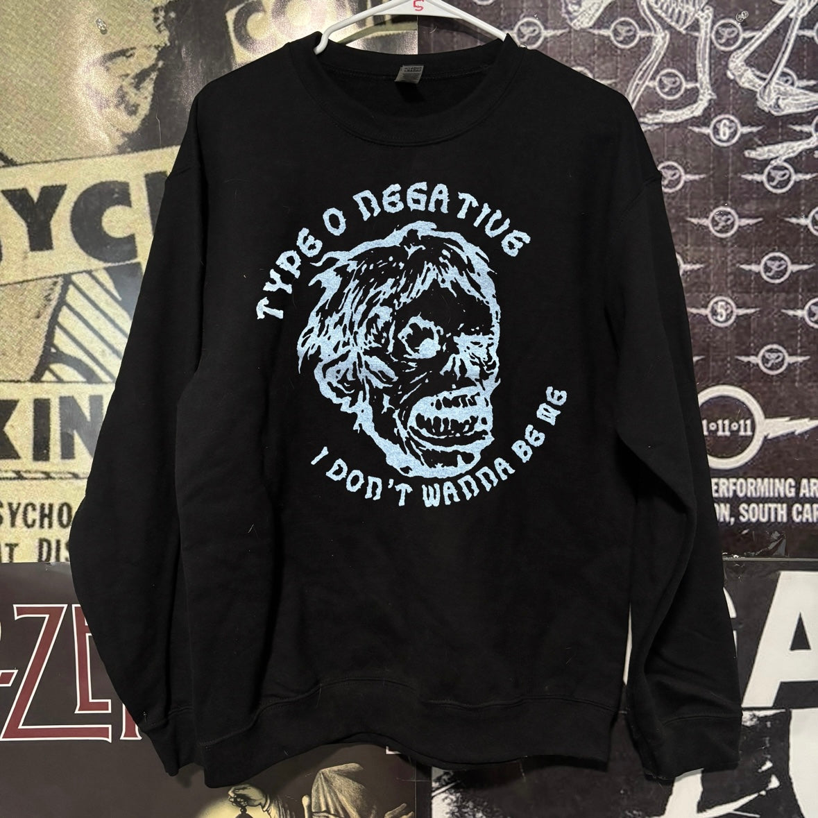 Type o negative black sweatshirt