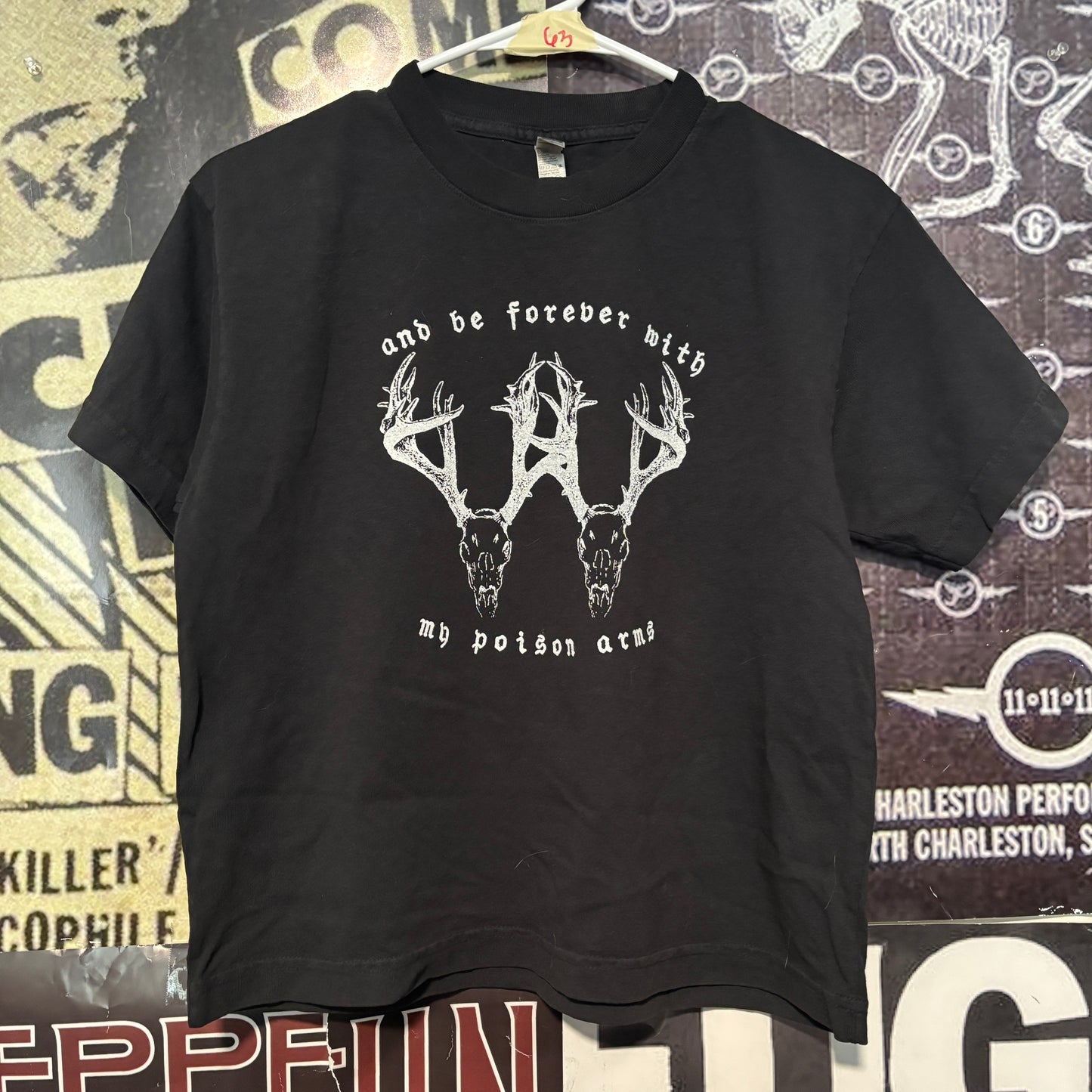 Elliott poison black boxy tee