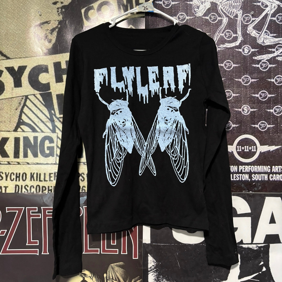Flyleaf black baby long sleeve