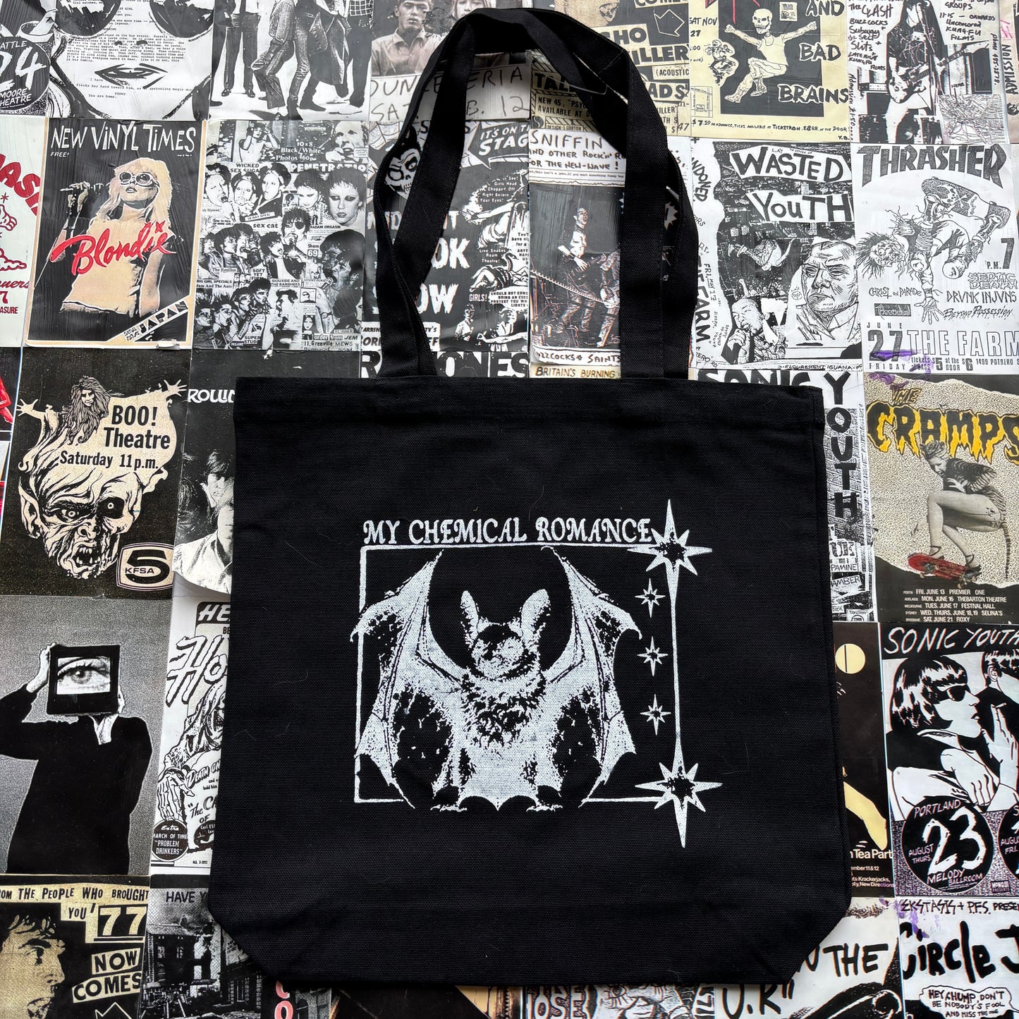 Chemical romance black tote bag