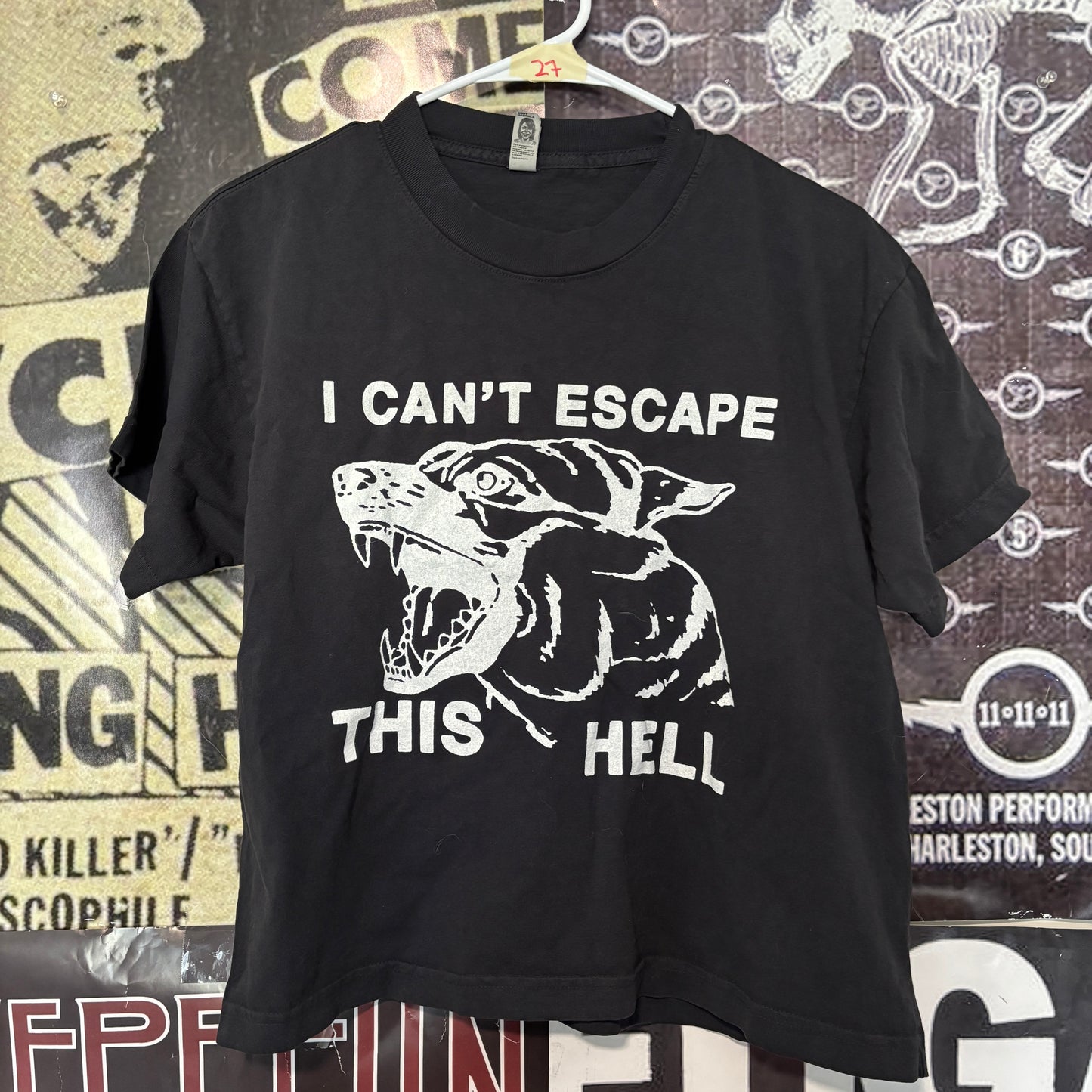 Three days grace black boxy tee