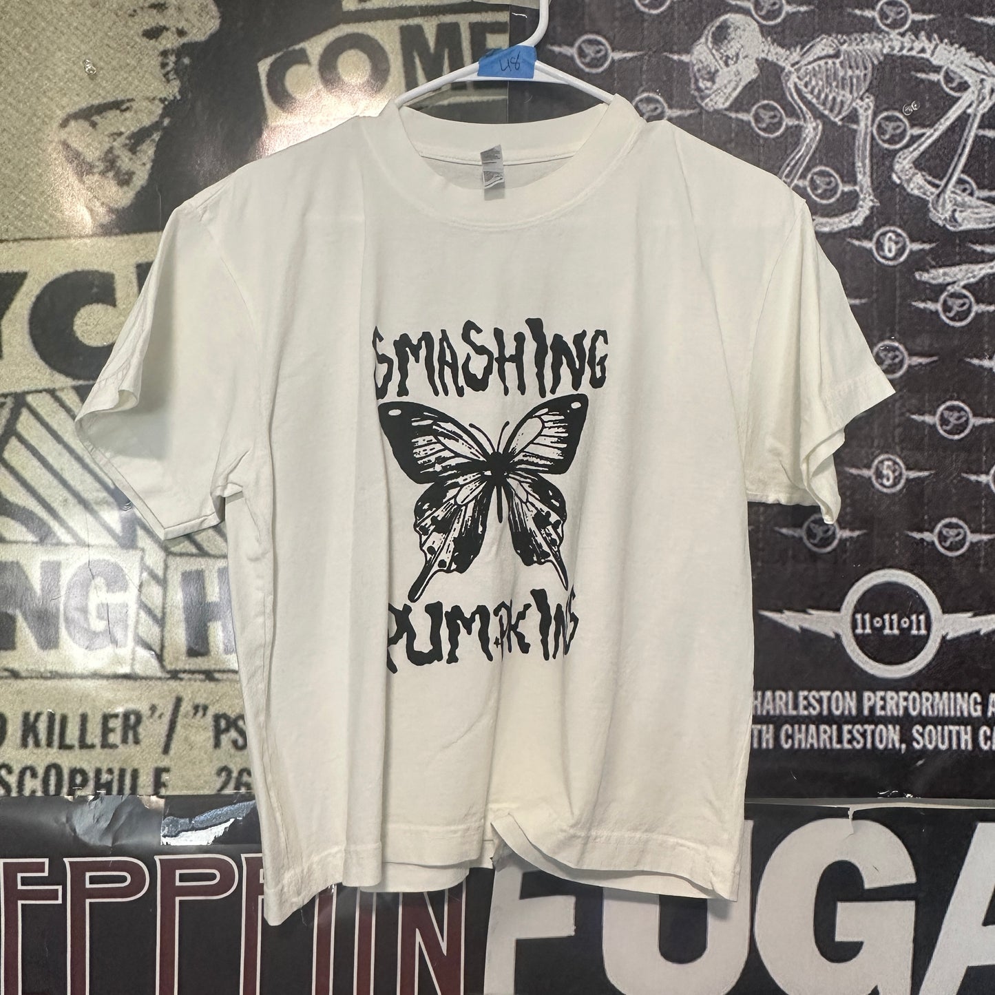 SMASHING PUMPKINS cream boxy tee