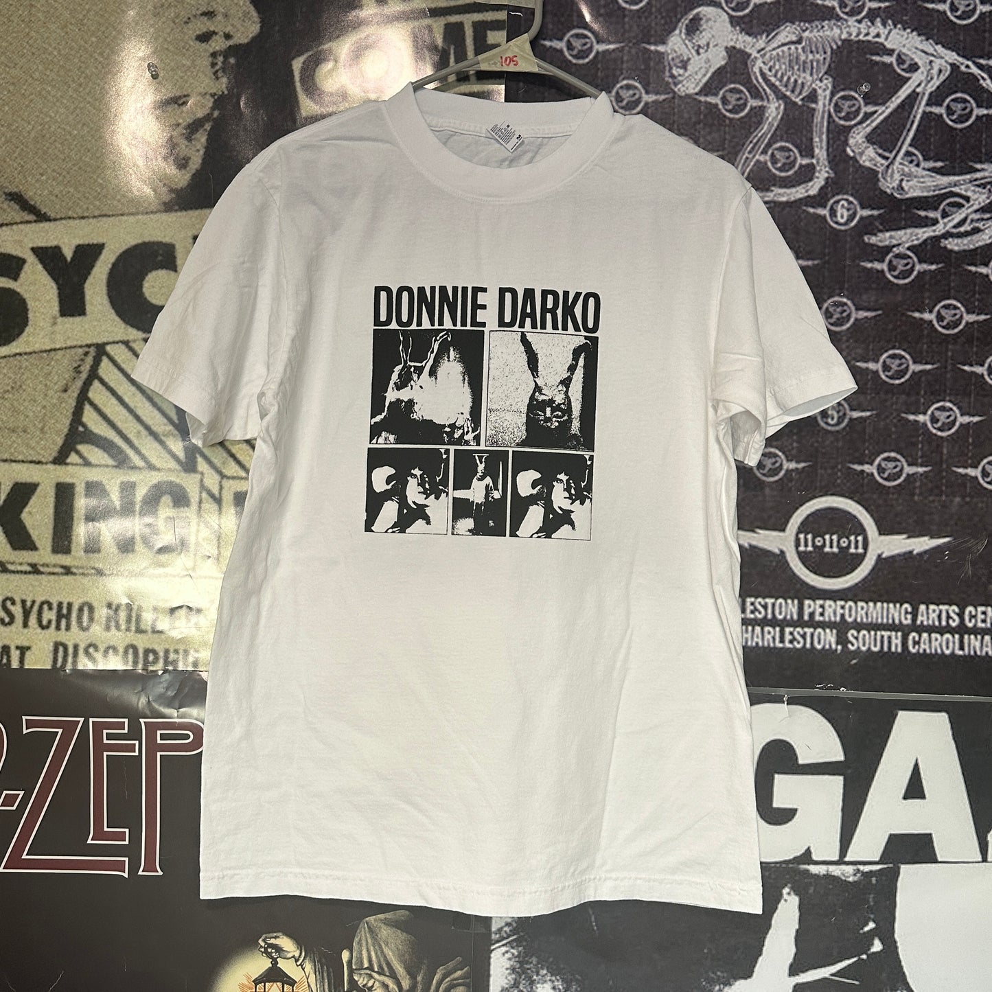 DONNIE DARKO white full size tee