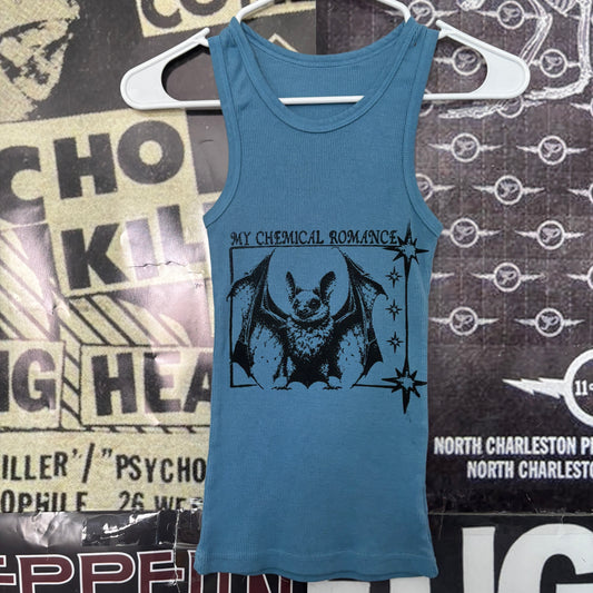 My chemical romance blue rib tank SM