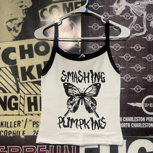 Smashing pumpkins black/white baby tank