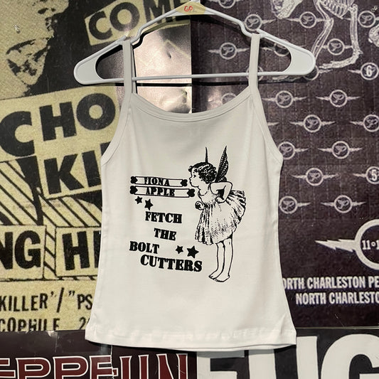 Fiona apple white baby tank