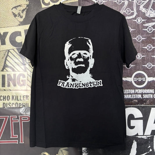 Frankenstein black full size tee