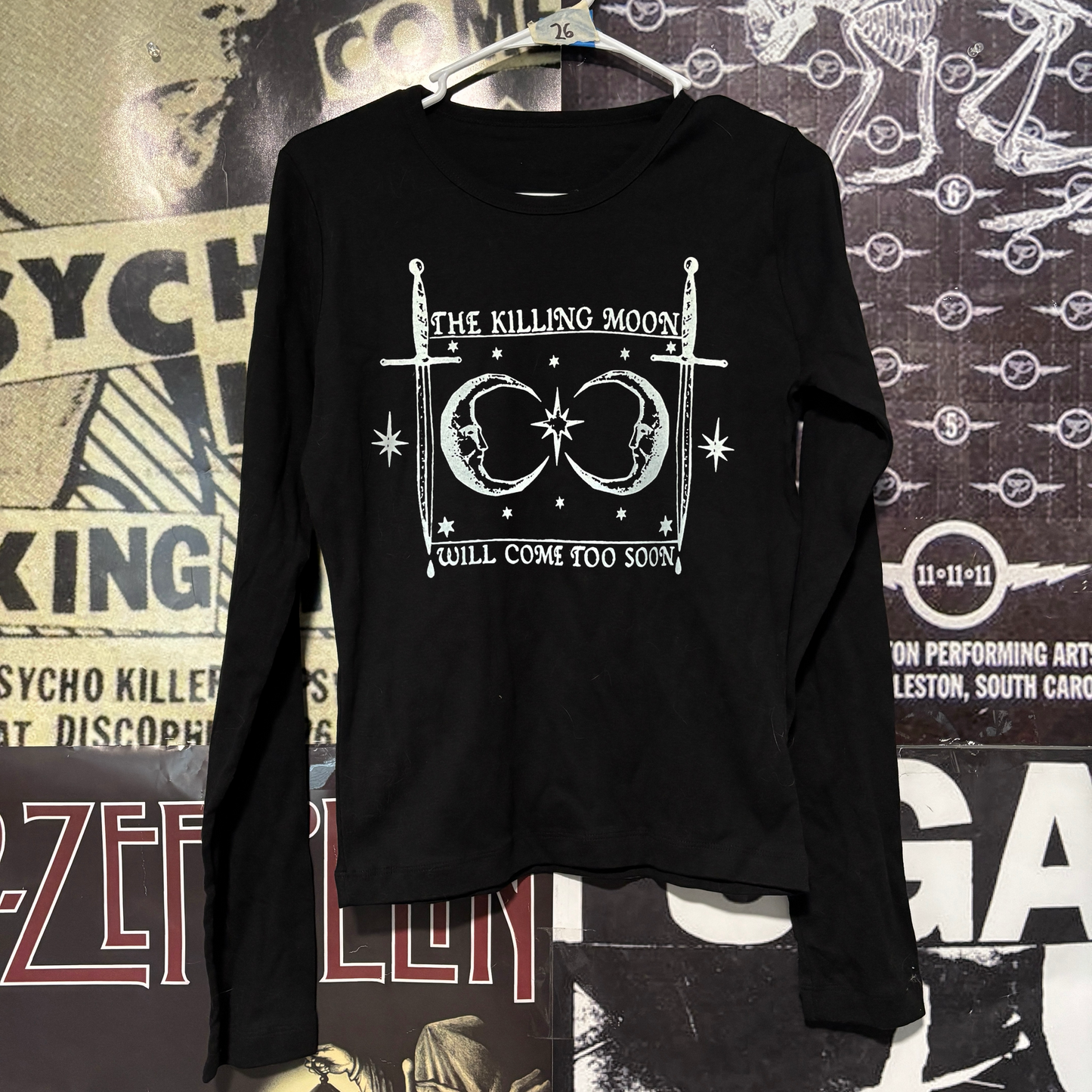 Killing moon black baby long sleeve