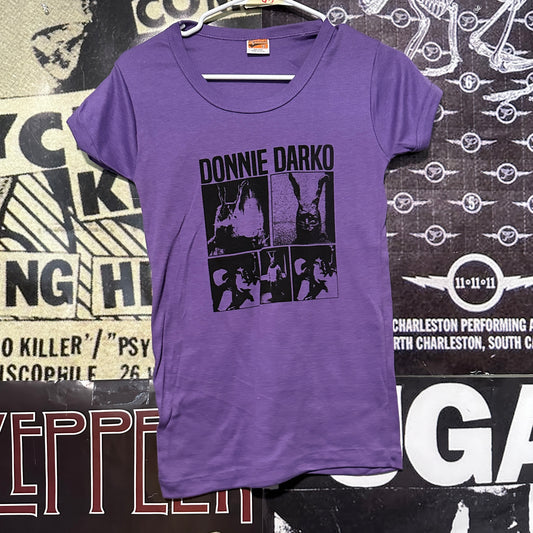 Donnie darko purple babydoll tee MED/LAR