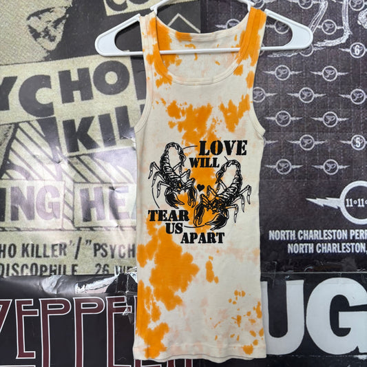 Joy division orange ribbed tank SM