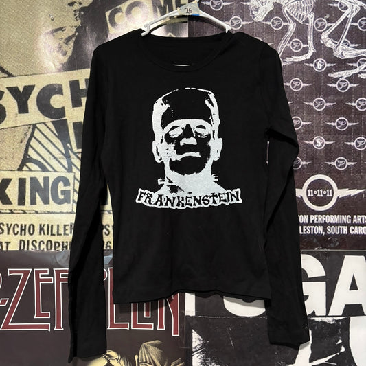 Frankenstein black baby long sleeve