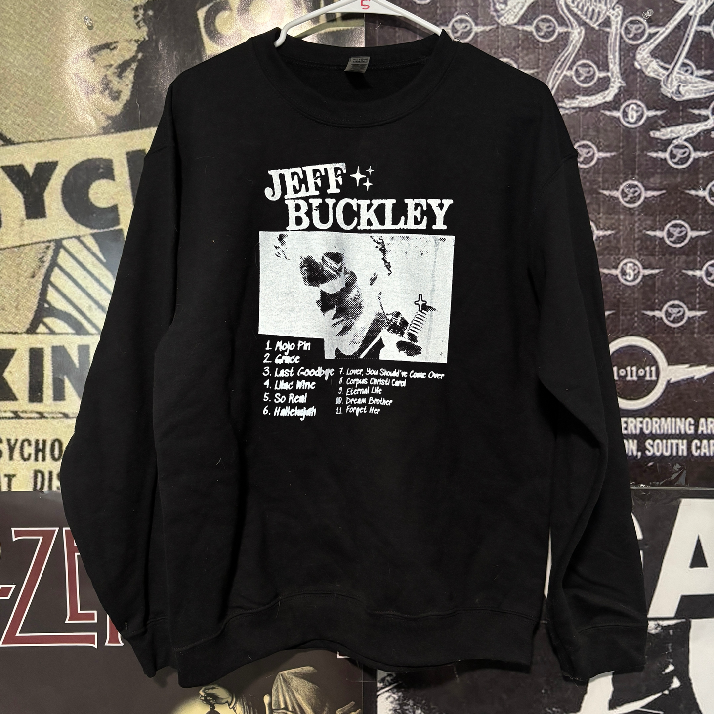Jeff buckley black sweatshirt