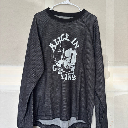 Alice in chains black unisex thermal LAR/XL