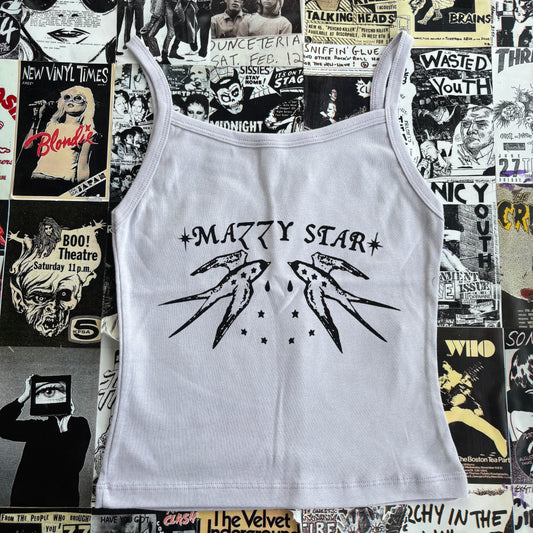 Mazzy star purple baby tank SM/MED