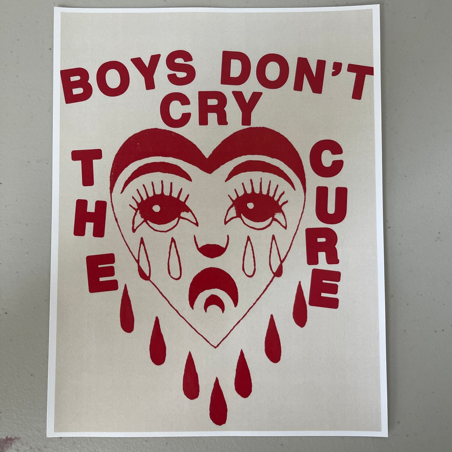 Boys don’t cry poster