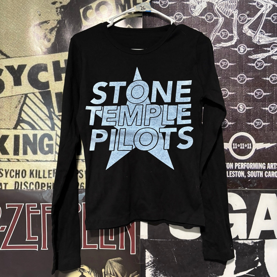 Stone temple pilots black baby long sleeve