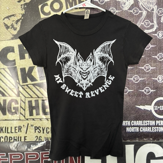 Sweet revenge b&w babydoll tee