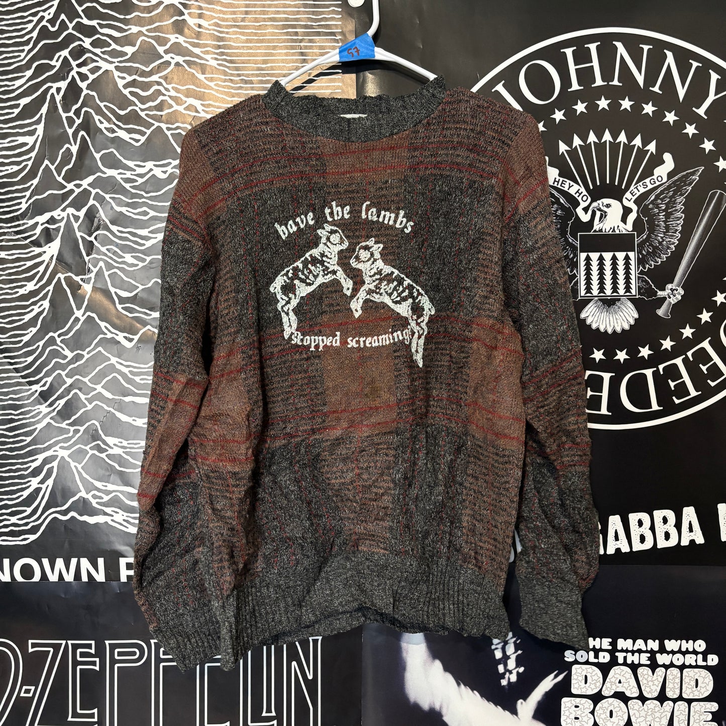 57 silence lambs sweater MED/LAR