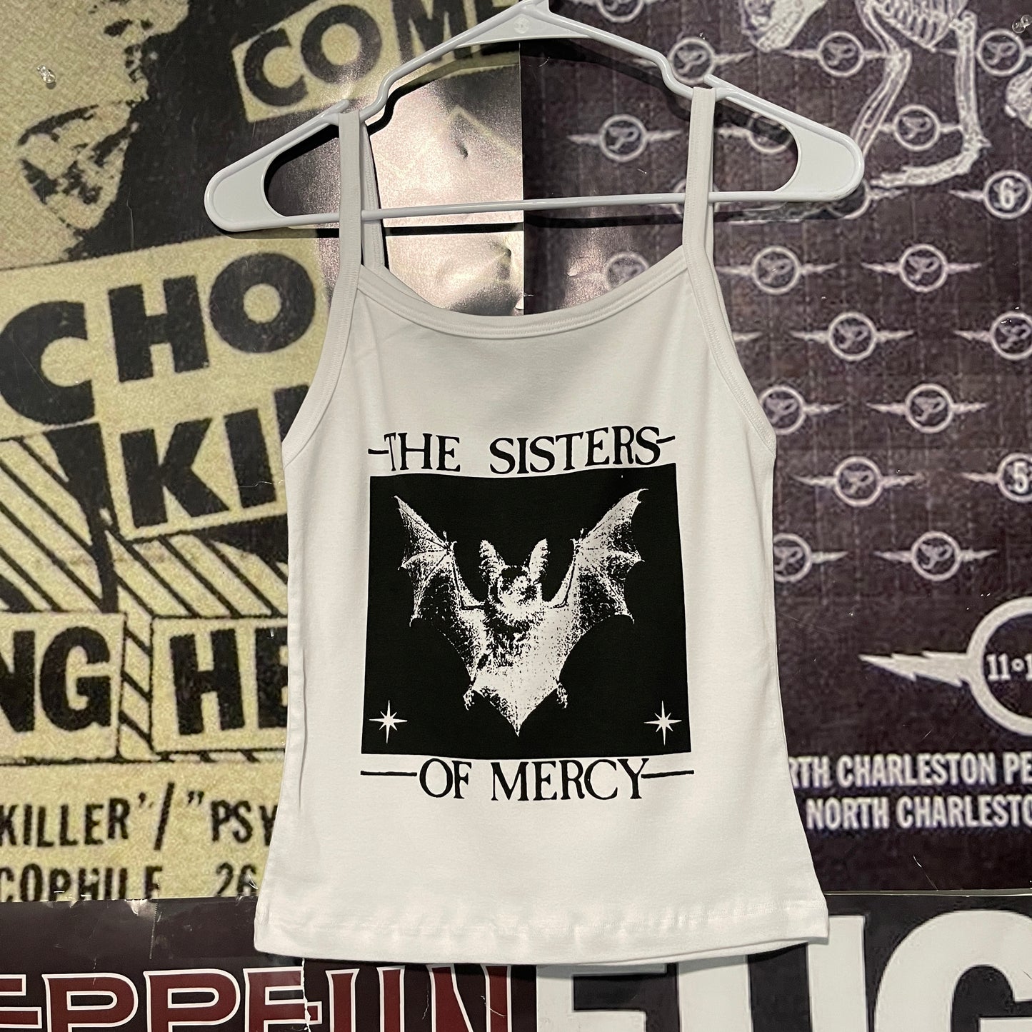 Sisters of mercy white baby tank