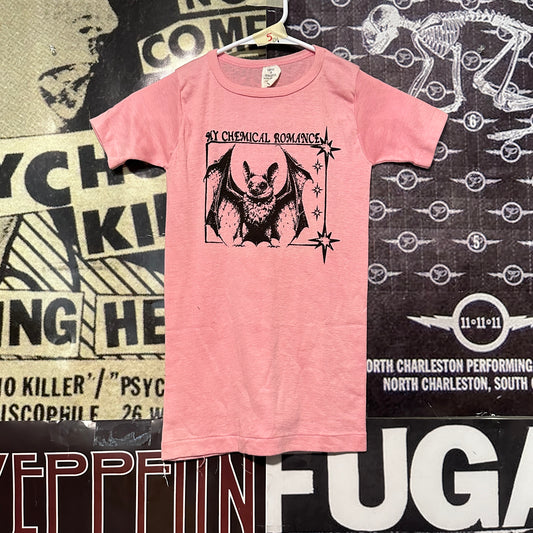 My chemical romance pink babydoll tee XS