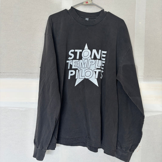 Stone temple pilots dark grey unisex long sleeve XLARGE