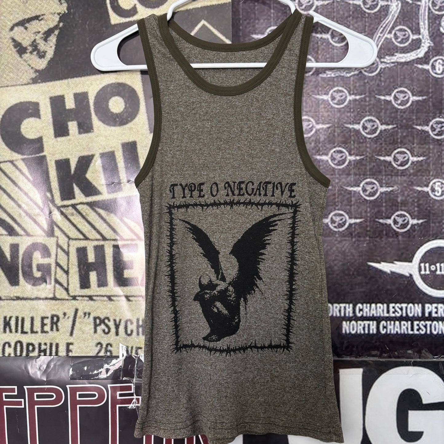 Type o negative olive rib tank SM/MED
