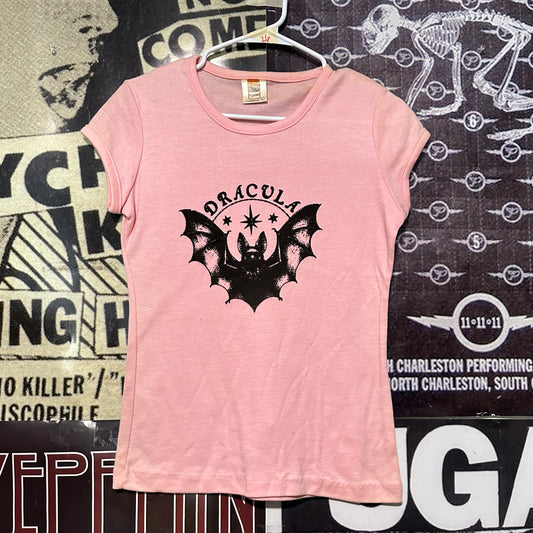 Dracula pink babydoll tee LAR/XL