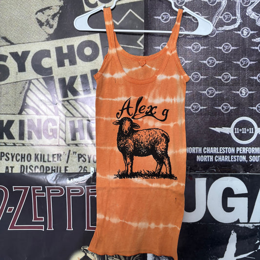 Alex g orange tank SM/MED