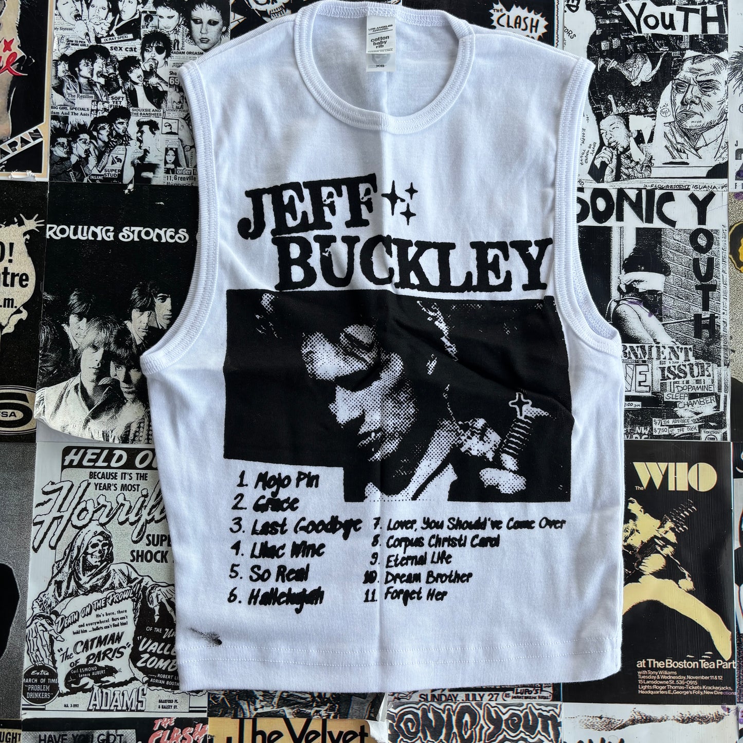Jeff buckley white tank XS