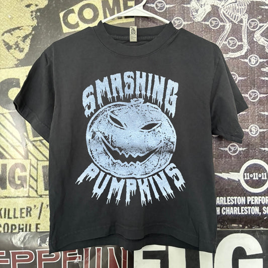 Smashing pumpkins black boxy tee