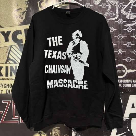 Texas chainsaw black sweatshirt