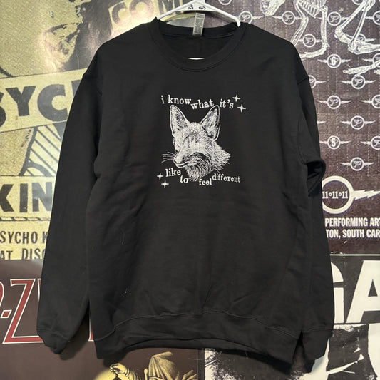Fantastic fox black sweatshirt