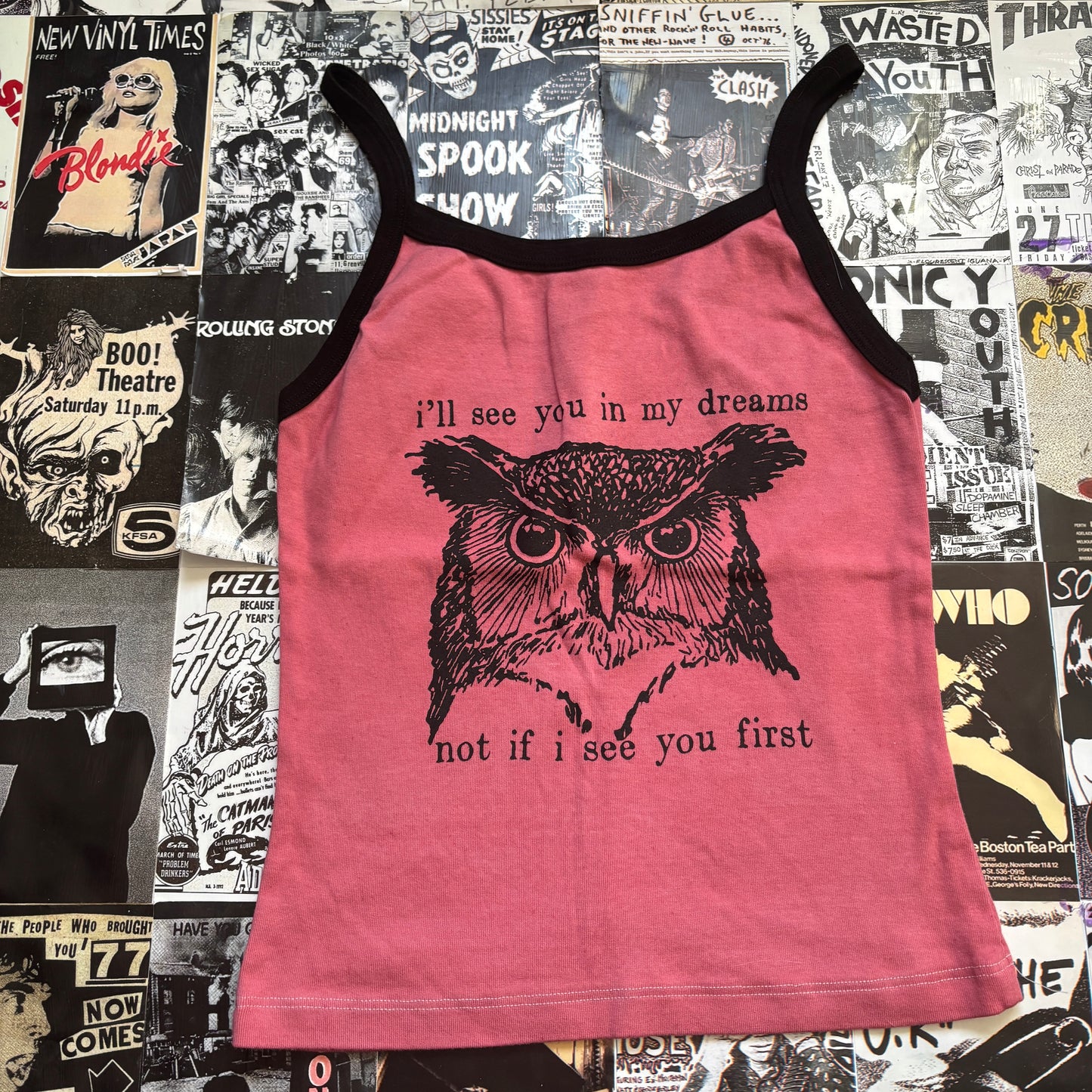 Twin peaks red ringer tank SM/MED